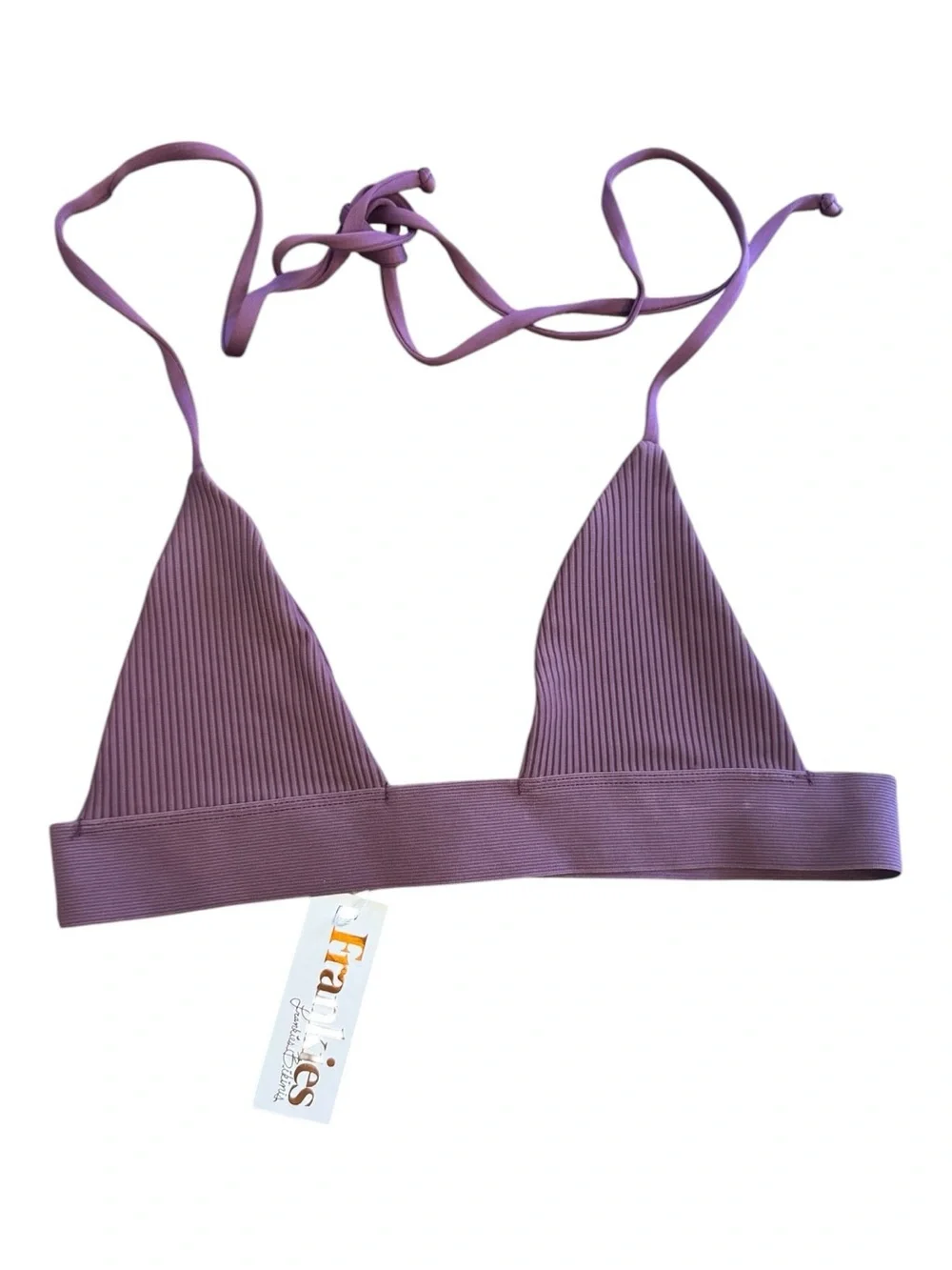 Frankies Bikinis Winnie Bikini Top NWT
